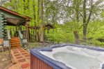 Soak Up Nature In The Hot Tub